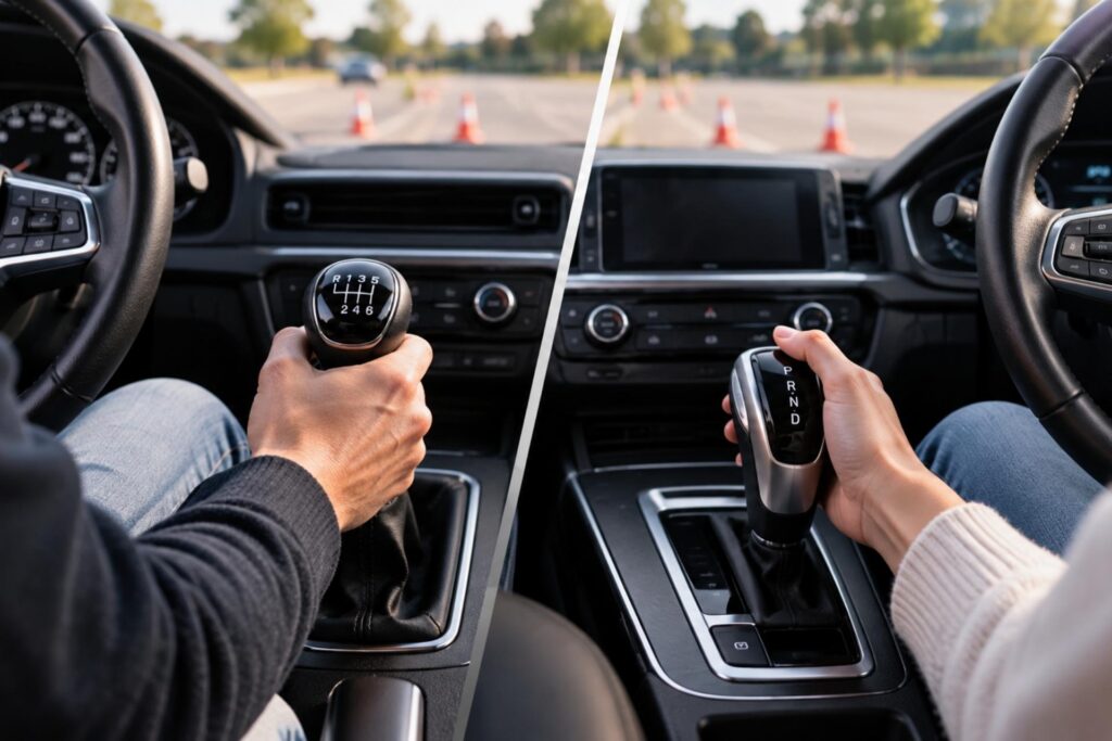 Schalter oder Automatik: Ist der Führerschein gleich?